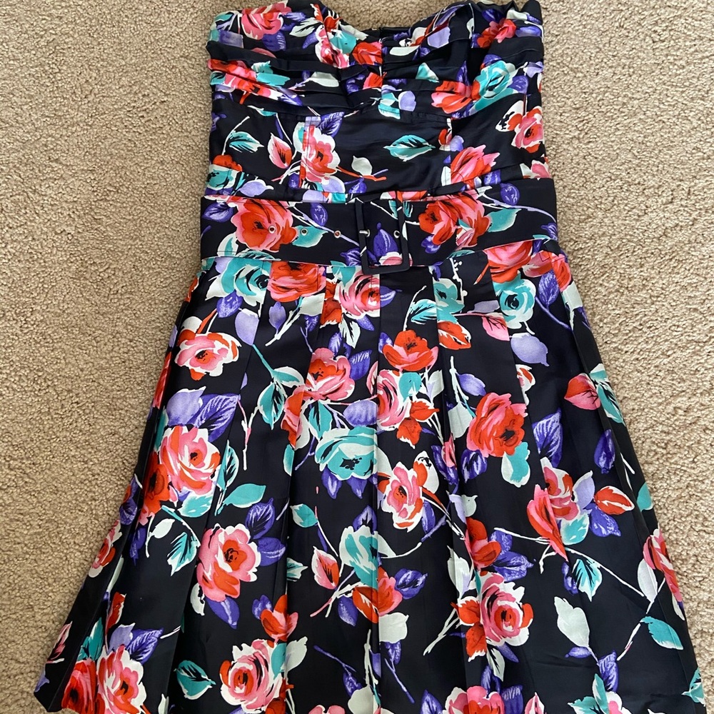 Express strapless dress